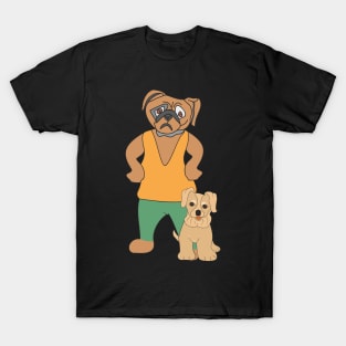 Dog with puppy T-Shirt